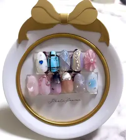 2本アートネイル《オフ込⭕️》【阿佐ヶ谷/パラジェル人気店】【パラジェルに変更＋1100円】