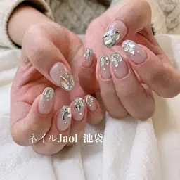 🎀ジェルパーツ付け放題💅 アートなし◆ジェルオフ¥500（+30分）