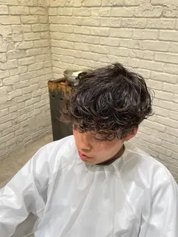 メンズパーマ（カット付き）