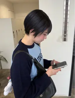 ショートカットモデル+選べるオージュアシャンプー🫧