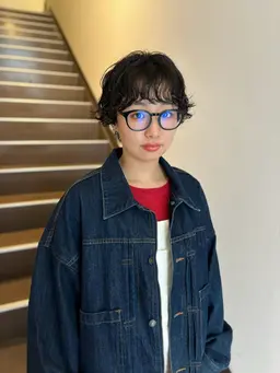 カット + パーマ