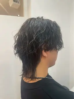 【平日限定】⭕️メンズカット＋ヘッドスパ無料/ミディアム/ウルフ/襟足ある方限定⚠️