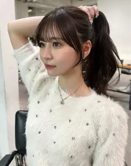 ✨女性限定✨カット＋前髪縮毛矯正＋トリートメント（Instagram投稿用の撮影モデル）