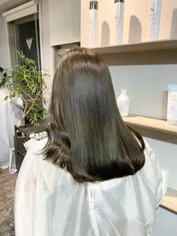 【 人気no.1♡ 】 透明感カラー🫧‪➕ 𝐭𝐨𝐤𝐢𝐨トリートメント🧴