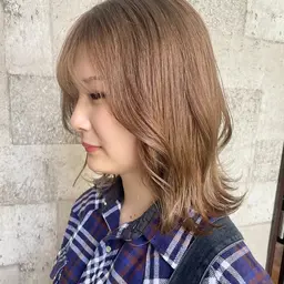 ダブルカラー (ブリーチ1回＋全体カラー)