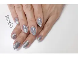 【ハードジェルオフ込み】1カラー❁カラーグラデーション❁ラメグラデーション