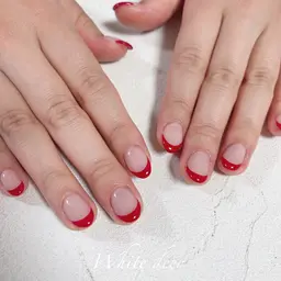 オープン記念㊗️オフなし！フレンチネイル¥6980→¥6500🎉