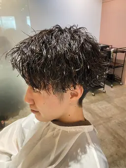 メンズカット＋パーマ🧑‍🦱