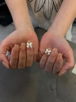 ワンカラーorラメグラ