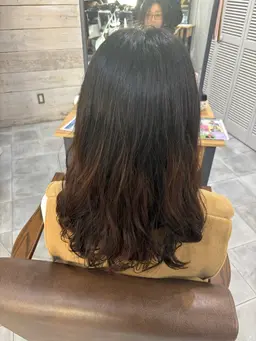 カット+デジタルパーマ