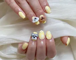 人気no.2!シンプル持ち込みOK アート少なめコースデザイン3.4本程度