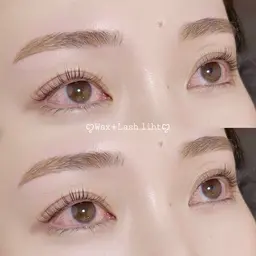 【自然な仕上がり】アイブロウスタイリング+パリジェンヌ