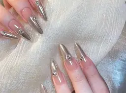 🌻ミラーグラデーション（ベース込み）❣️ソフトジェルオフ込み