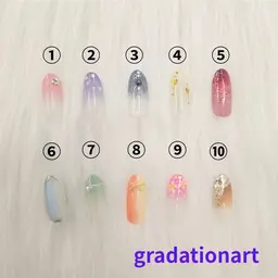 （オフ無し）グラデーション＋写真アート2本付0円