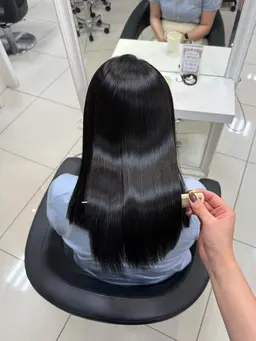 【髪のダメージを最小限に🫧】髪質改善カラー(ワンカラー、ロング料金なし)