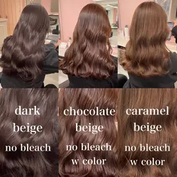 \人気No.1/ブリーチ無しダブルカラー🍒🤍ブリーチしたくないけど明るくしたい方オススメ‼️