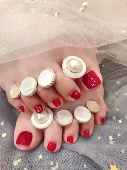 フット ワンカラー 2色まで🦶初回オフ込み 再来当店オフ込み 他店オフ別途550円