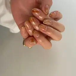 【パラジェル💫使用 】ニュアンスやり放題ネイル（オフなし）