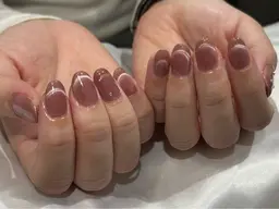 🎀大人気NO.4🎀💕ハンドネイル　マグネットネイル（丁寧なケア付きです）💕　多数ある中からお選びいただけます！