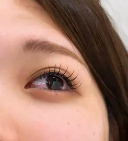 🩵ミニモ限定オフ無料🩵カラーも可能⭐️フラットラッシュ80本★￥5400→￥4300