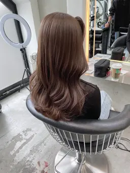 【ダメージ気になる方必見👀】韓国風🌈カット+N.カラー+超音波トリートメント🫧🤍ReFa洗浄付き🫧🤍