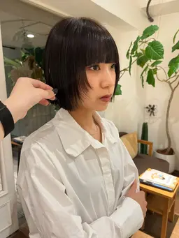前髪カット