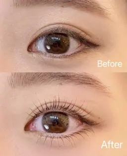 マツパ★まつ毛パーマ上＋束感コーディング