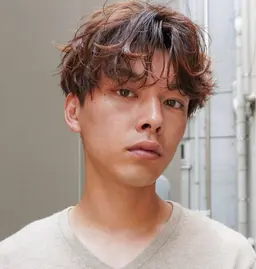 メンズカット＋カラー＋パーマ＋うる艶トリートメント🫧