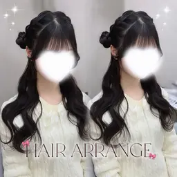 🦢限定価格🎀ヘアアレンジ🎀 (ダウンスタイル)お出かけ前や、現場前にオススメ🤍