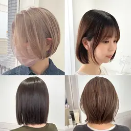 ボブヘア限定カット