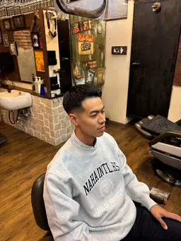 メンズカット・フェードカット モデル