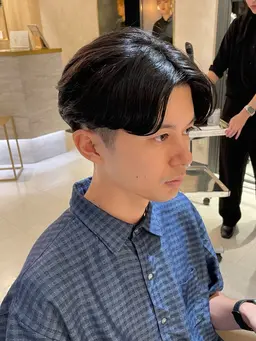 【平日限定】 メンズ似合わせカット＋ニュアンスパーマ/ダウンパーマ/無造作パーマ