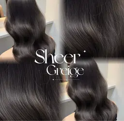 艶カラー+髪質改善トリートメント🫧