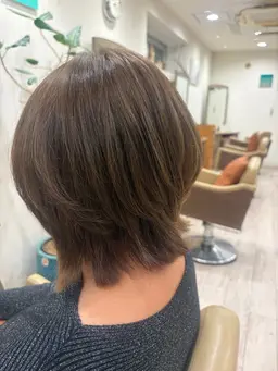 カット+リタッチカラー