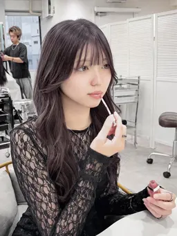 似合わせ/小顔ヘア/顔周り/韓国レイヤー/ミディアムレイヤー/ロングレイヤー