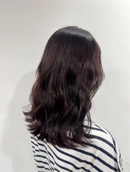 全体カラー+3種ダメージケアトリートメント🌙🪽 ́-