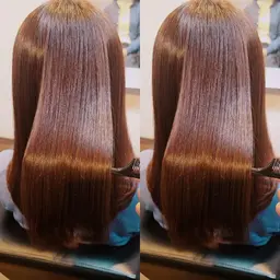 🔴ご新規🔴《ミニモ学割》✨✨いつまでも触りたい！シルクのような柔らかな指通り✨✨美髪縮毛矯正+高濃度髪質改善TR