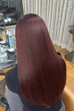 テストモデル✨艶髪✨【縮毛矯正】➕ケアトリートメント🫧