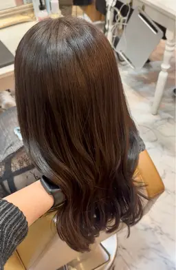 【ご新規様限定🎀】🫧透明感カラーでツヤ髪に✨＋内部補修TR