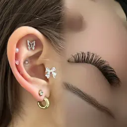 フラットラッシュつけ放題・耳ツボジュエリーつけ放題