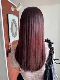 メンテナンスカット(カット後片下ロング)