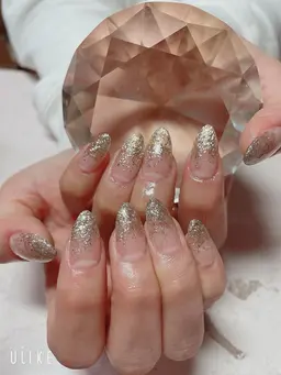 平日限定☆スカルプでの長さ出し＋ジェルワンカラーorグラデーションコース☆