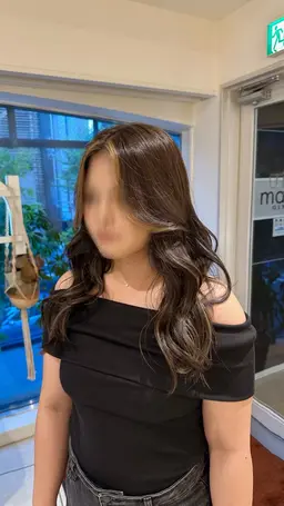 海外風フェイスフレーミング🪞✨➕レイヤーカット💇🏼♀️➕Aujua 1stepトリートメント💎