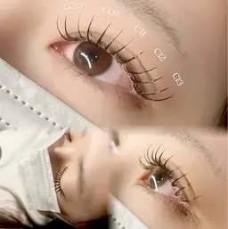 4月🌷マツエク【80​〜​100本】練習モデル※オフは＋550円