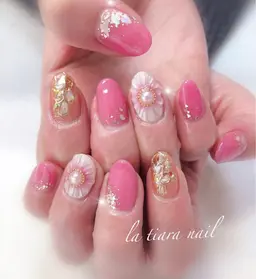 季節のデザインnail♡（定額ネイル）【ケア付き】