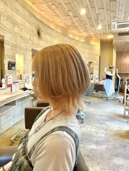 カット+ブリーチカラー+トリートメント