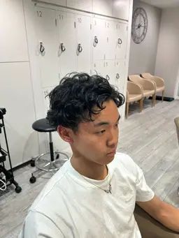 カット＆パーマ🧑‍🦱