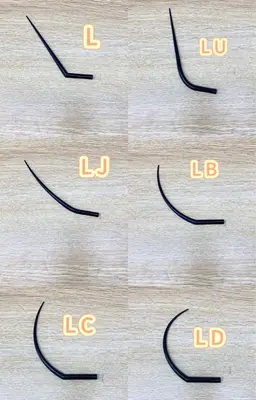 【パリエク風パッチリ目元】Lカールフラットラッシュ140本