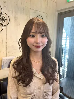 【ダメージレスに明るく】ブリーチなしダブルカラー🤍🎀