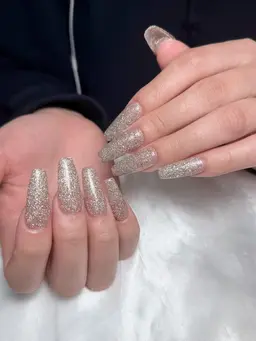 【チップ長さだし/オフ無し】　マグネット/フラッシュ/ラメ